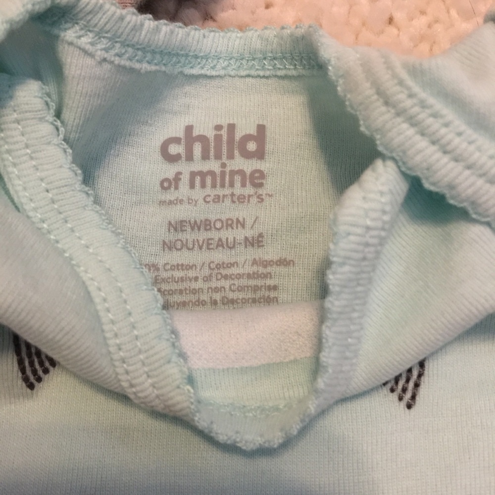 NWOT: Carter’s Newborn Onesies, Set of 3 - Picture 2 of 5